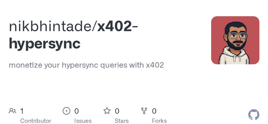 Monetize HyperSync Queries using x402